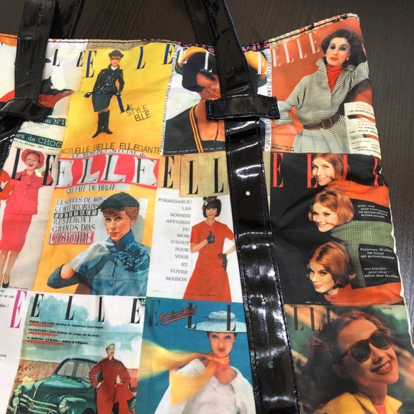 Elle Magazine Retro Tote Bag - Picture 2 of 5